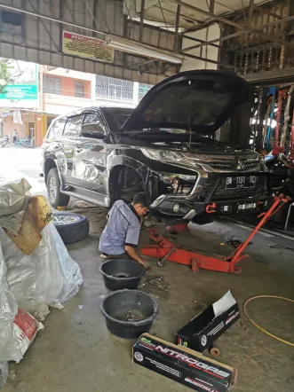 Pajero Sport All New SHOCK DEPAN BELAKANG IRONMAN ALL NEW MITSUBISHI PAJERO SPORT TAS4X4 1 shock_depan_belakang_ironman_all_new_mitsubishi_pajero_sport_tas4x4_4