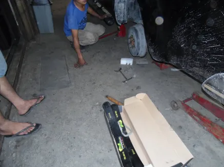 Nissan Navara SUSPENSI LIFT 2,5 INCH IRONMAN NISSAN NAVARA 7 suspensi_lift_25_inch_nissan_navara_13