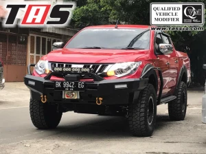Triton 2015+ TANGGA SAMPING MITSUBISHI ALL NEW TRITON FULL SIDE RAIL FOREST 5 tangga_samping_mitsubishi_all_new_triton_full_side_rail_forest_5