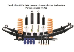 Suspensi Ironman TO SUIT HILLUX 2005+ GVM UPGRADE FOAMCELL POS REGISTRATION PERMANENT LOAD 3350 KG IRONMAN 1 to_suit_hilux_2005_gvm_upgrade__foam_cell__post_registration_permanent_load_3350kg