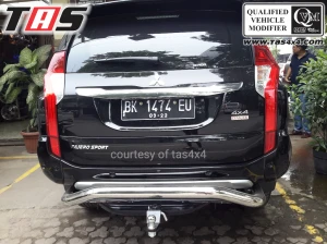 Pajero Sport All New EUROPEAN HEAVY DUTY TOWING BAR FOR ALL NEW PAJERO SPORT 2015+ 2 towing_bar_all_new_pajero_sport_2