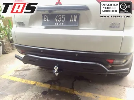 Pajero sport 2009 on TOWING BELAKANG FOREST OLD PAJERO SPORT TAS4X4 1 towing_pajero_old