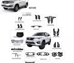 Fortuner 2011+ MODIFIKASI FORTUNER 20122015 TO FORTUNER TAS4X4