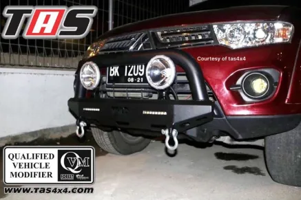Pajero Sport All New BUMPER WILD FOREST U BAR PAJERO SPORT TAS4X4<br> 1 wild_1