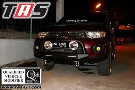 Pajero Sport All New BUMPER WILD FOREST U BAR PAJERO SPORT TAS4X4<br> 2 wild_2