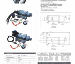 Aksesoris Offroad WINCH GLADIATOR 10000