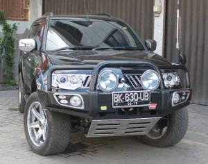Pajero sport 2009 on BUMPER DEPAN PAJERO SPORT MINING FOREST 7 winch_bar_mining_spec_style_b